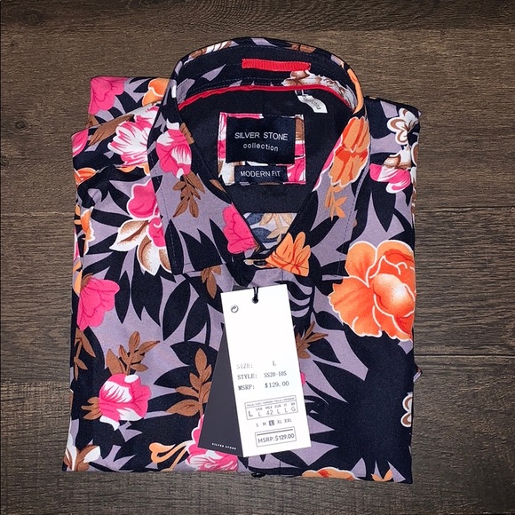 Silver Stone Other - Men’s casual button down shirt.